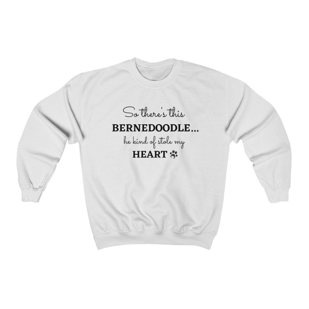 Bernedoodle Sweatshirt - Bernedoodle Mom, Dog Lover Gift, Bernedoodle Gift, Doodle T-Shirt, Unisex Heavy Blend Crewneck Sweatshirt