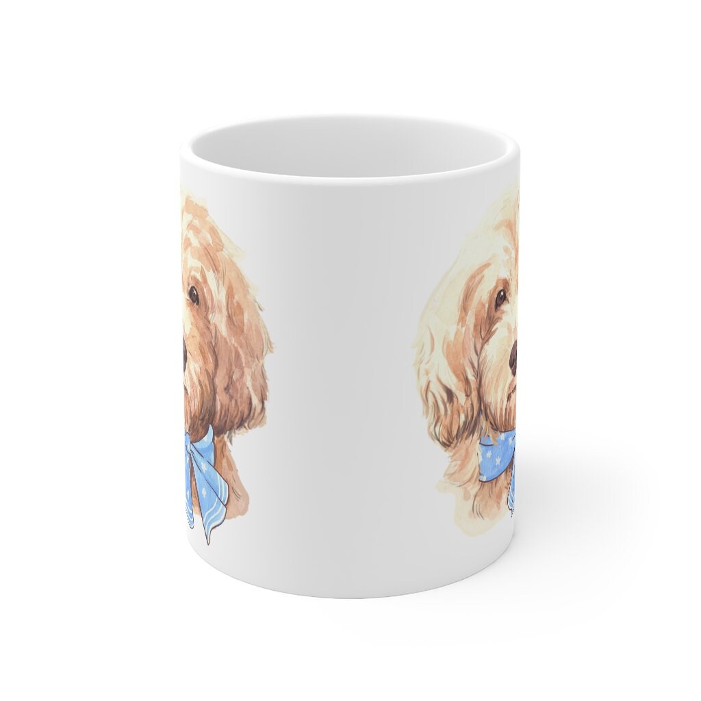 Doodle Mug - Goldendoodle Mug, Dog Lover Gift, Doodle Mom, Labradoodle, Bernadoodle, Aussie Doodle, Fun Dog Gift White Ceramic Mug