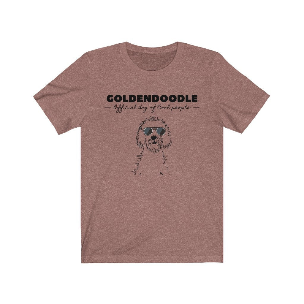 Goldendoodle Official Dog of Cool People T-shirt - Doodle Shirt -Doodle Gift -Doodle Tee -Doodle Lover Shirt -Doodle Dad Gift