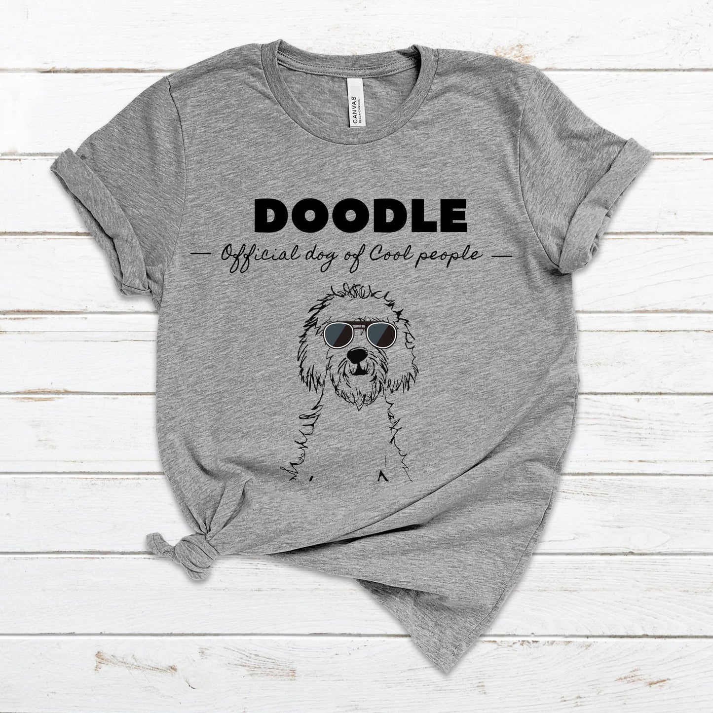 Doodle Official Dog For Cool People T-shirt - Doodle Shirt -Doodle Gift -Doodle Tee -Doodle Lover Shirt -Doodle Dad Gift