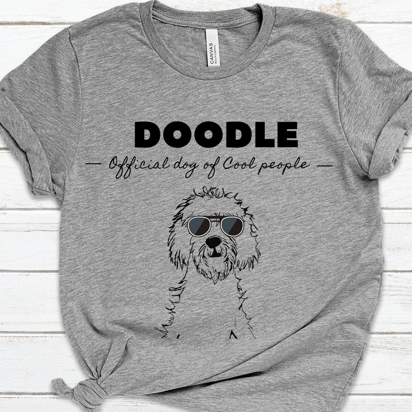 Doodle Official Dog For Cool People T-shirt - Doodle Shirt -Doodle Gift -Doodle Tee -Doodle Lover Shirt -Doodle Dad Gift