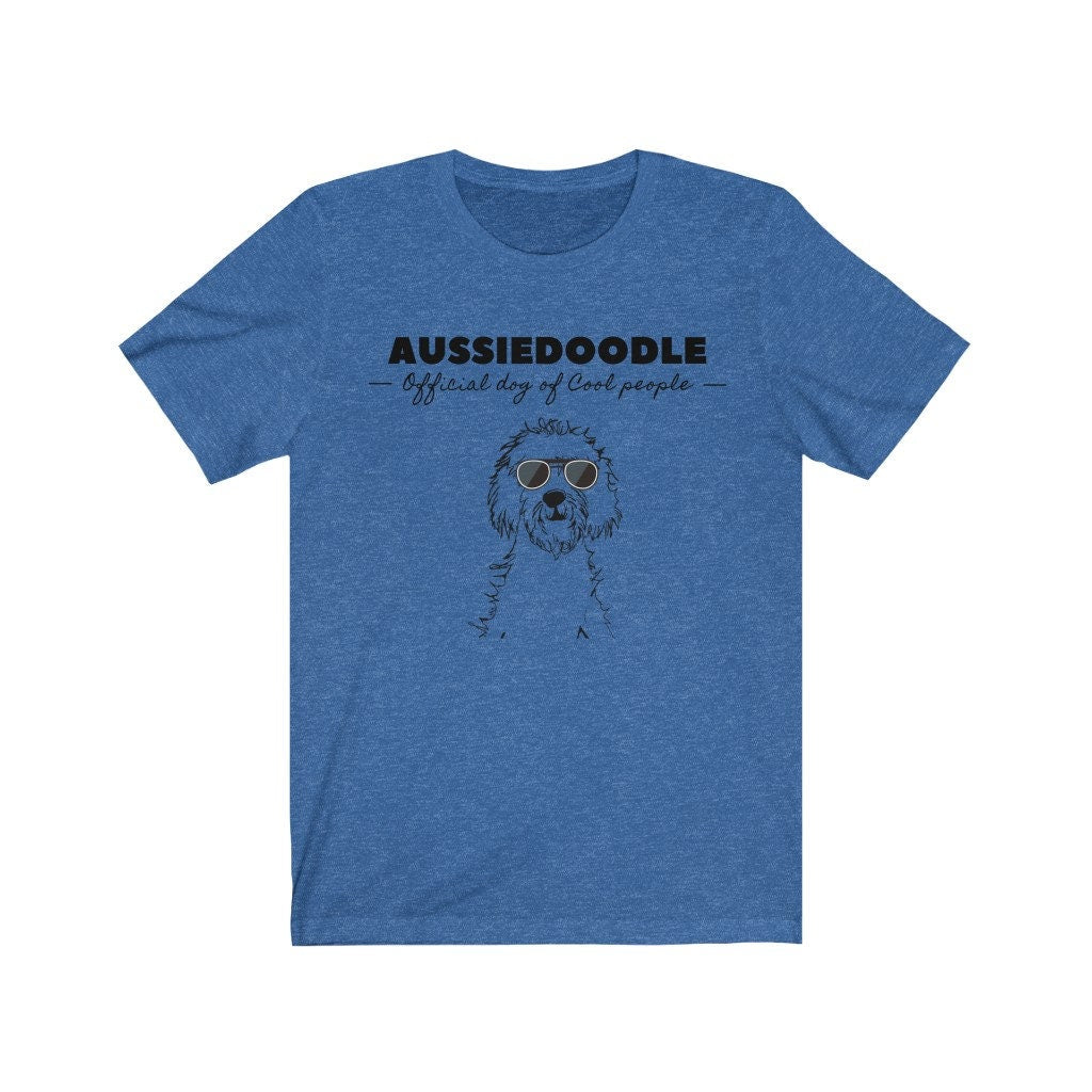 Aussiedoodle Official Dog of Cool People T-shirt - Doodle Shirt -Aussiedoodle  Gift -Aussiedoodle  Tee, Aussie Doodle Dad