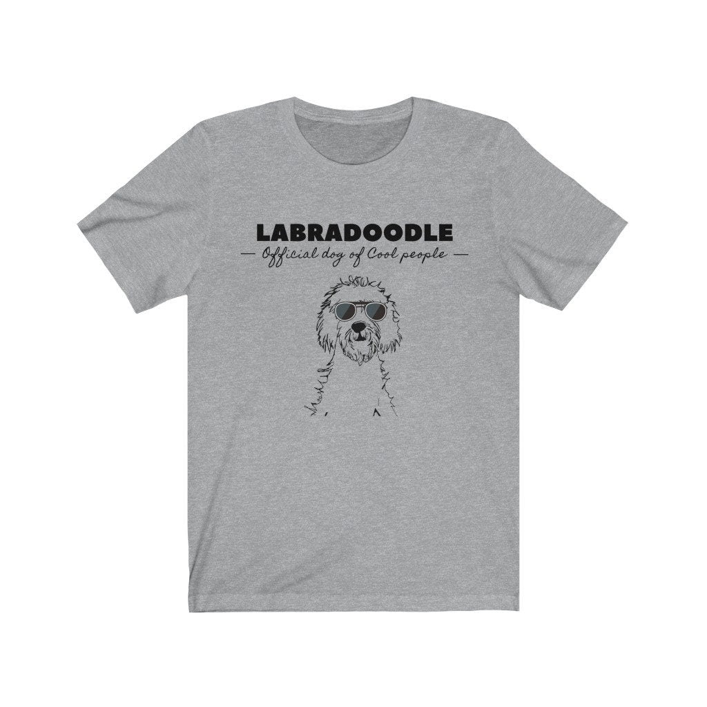 Labradoodle T-shirt Official Dog For Cool People - Labradoodle Gift -Doodle Tee -Doodle Lover Shirt -Doodle Dad Gift, Doodle Mom