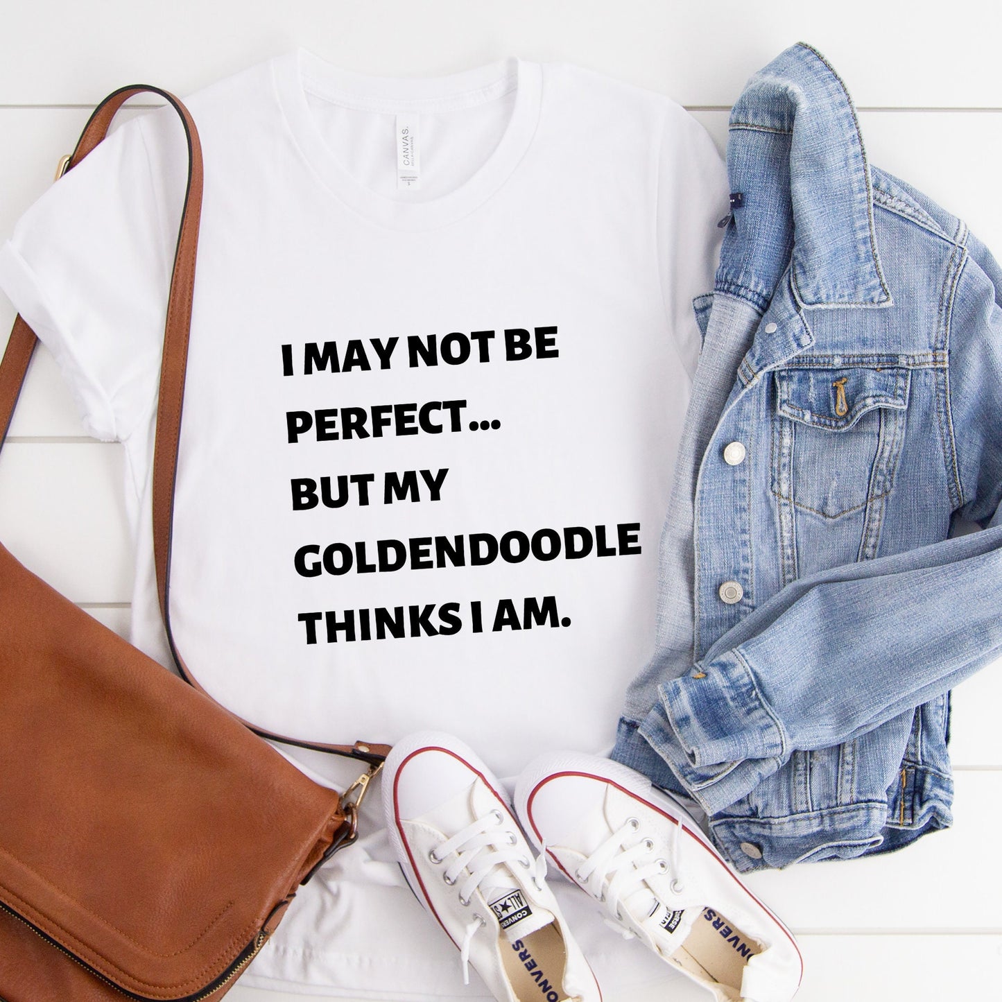 Goldendoodle T-shirt - Funny Doodle Shirt -- Gift Idea for Goldendoodle Mom and Dad Gift, Doodle Dog Lover