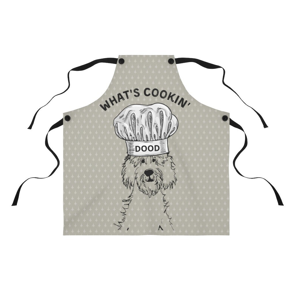 Doodle Dog Apron - Cooking Baking Apron For Doodle Dad, Doodle Mom, Kitchen Chef Gifts -Doodle Gift Ideas, Grilling Father's Day G