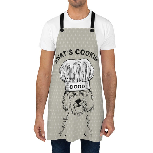 Doodle Dog Apron - Cooking Baking Apron For Doodle Dad, Doodle Mom, Kitchen Chef Gifts -Doodle Gift Ideas, Grilling Father's Day G