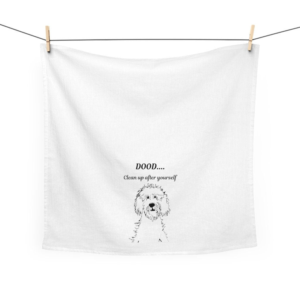 Doodle Dog 100% Cotton Tea Towel _ Perfect Gift for Any Doodle Mom or Dad