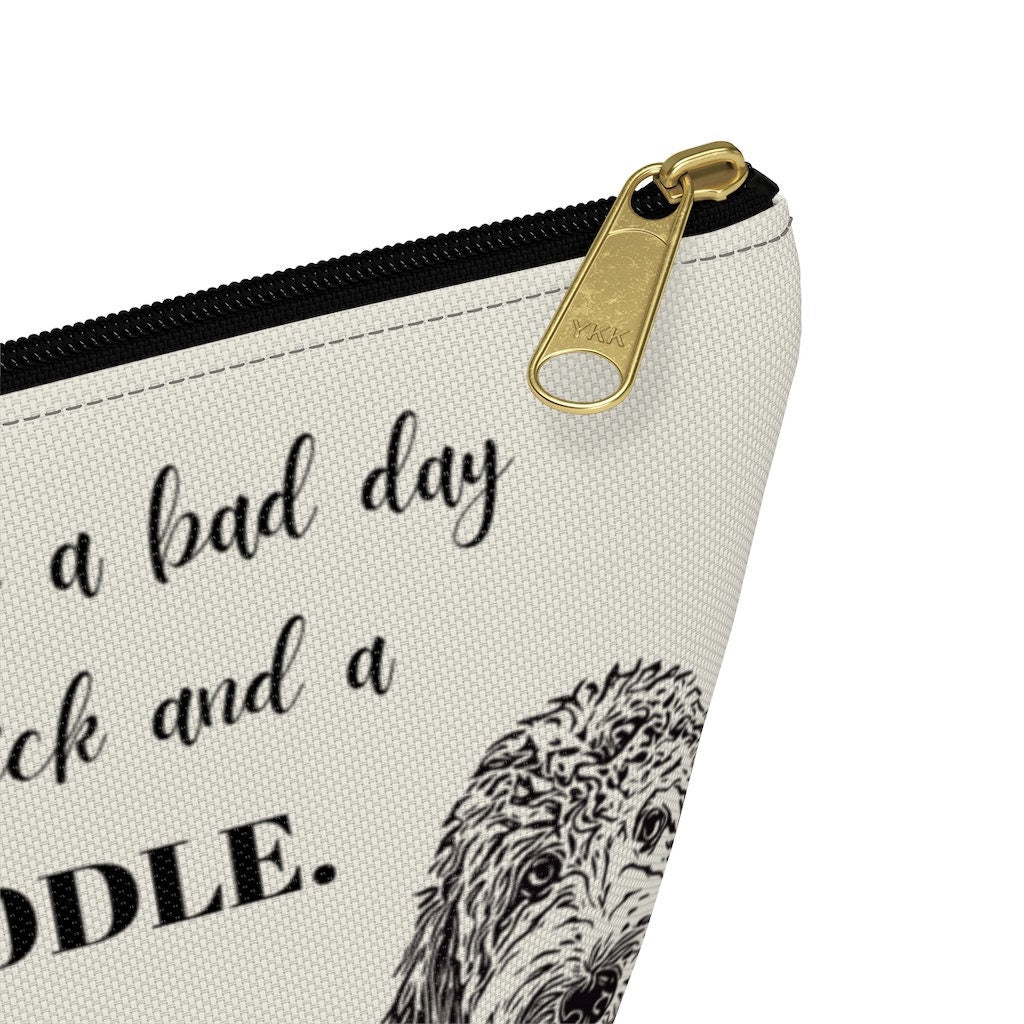 Labradoodle Mom Mama Gift - Makeup, Cosmetic Bag, Travel Bag, Toiletries, Accessory Pouch, Doodle Dog Bag, Doodle Dog Birthday