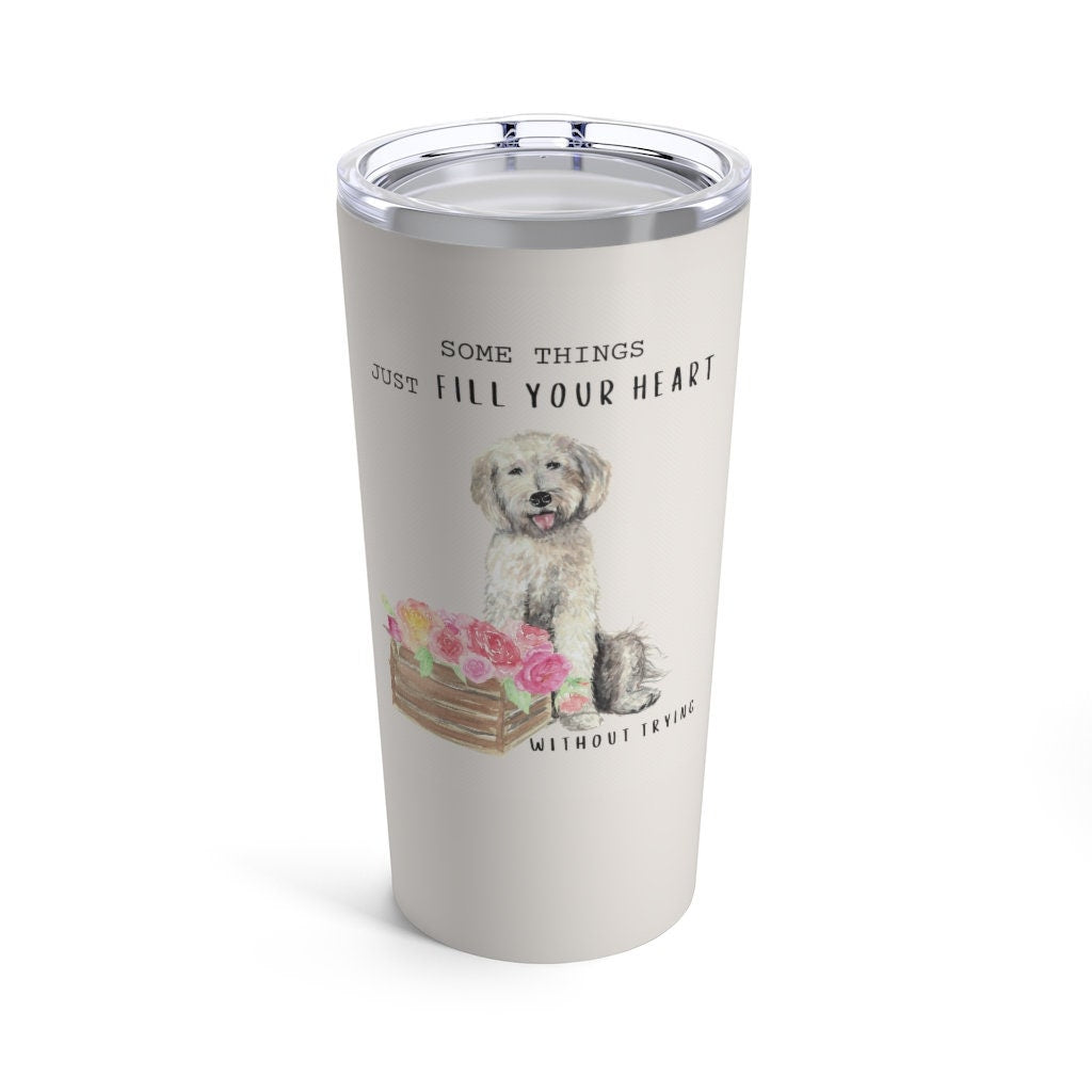 Doodle Dog Tumbler | Goldendoodle | Labradoodle | Doodle Mom Gift | Mother's Day Gift | Doodle Dog Lover