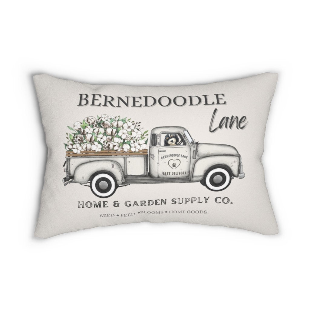 Bernedoodle Gift Pillow and Insert - Bernedoodle Mom or  Mama Gift, Doodle Gifts, Bernedoodle Mom Gift Idea, Bernedoodle Home Deco