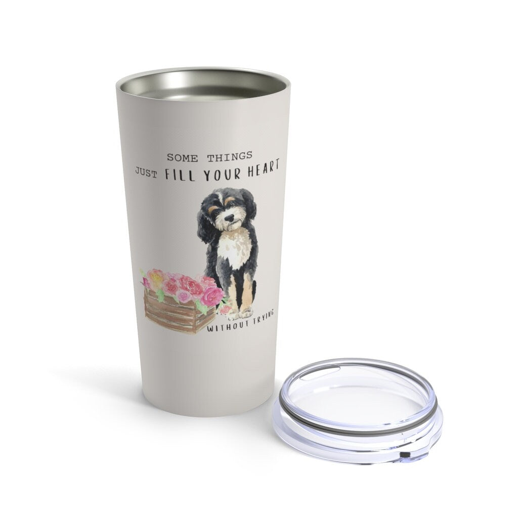 Bernedoodle Tumbler | Bernedoodle Mom Gift | Mother's Day Gift | Doodle Dog Lover