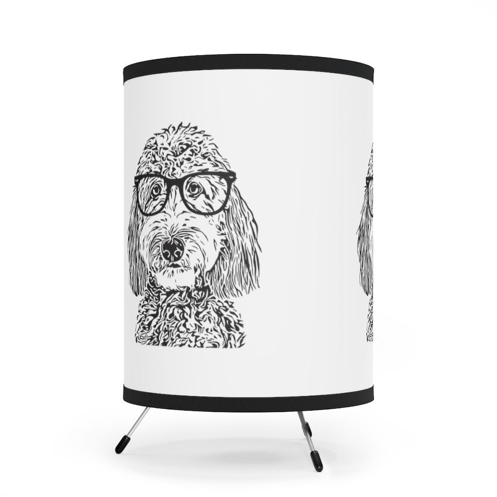 Doodle Mom Gift Tripod Lamp | Goldendoodle | Labradoodle | Bernedoodle | Sheepadoodle | Aussiedoodle  | Doodle Dad Gift | Doodle H