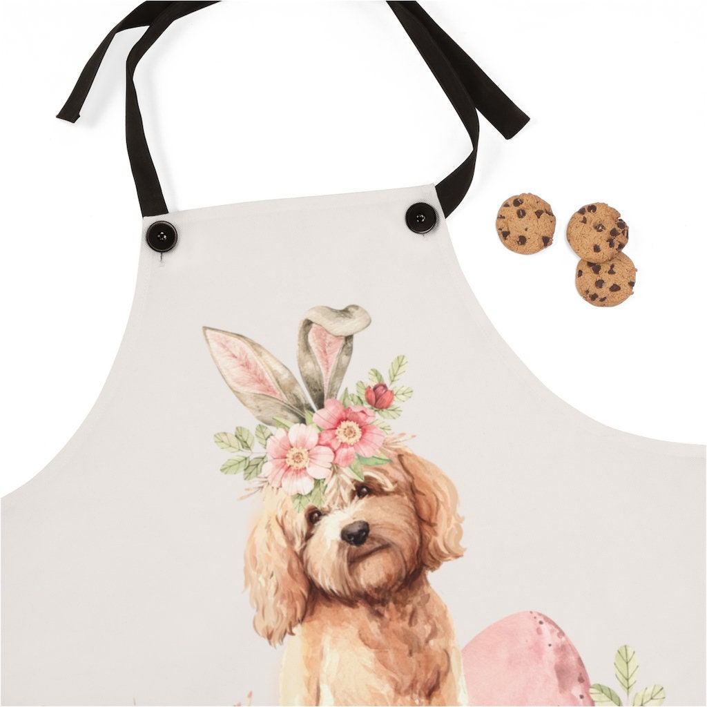 Goldendoodle Gift Apron - Cavoodle, Spoodle, Cockapoo, Labradoodle, Mini Doodle, Doodle Mom Gift, Doodle Easter Gift Ideas