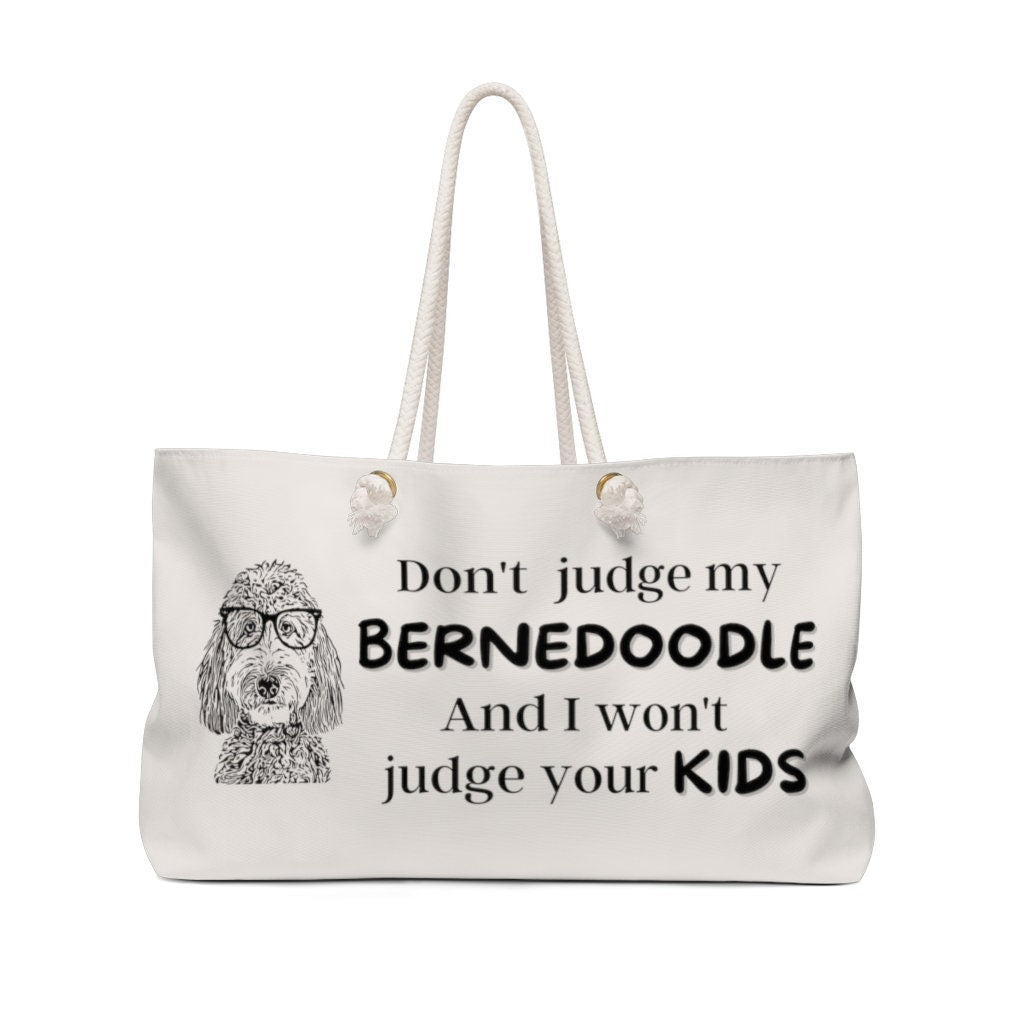 Bernedoodle Gift Tote Bag - Bernedoodle Mom, Funny Bernedoodle Dog Gift, Bernedoodle Mother's Day Gift Idea