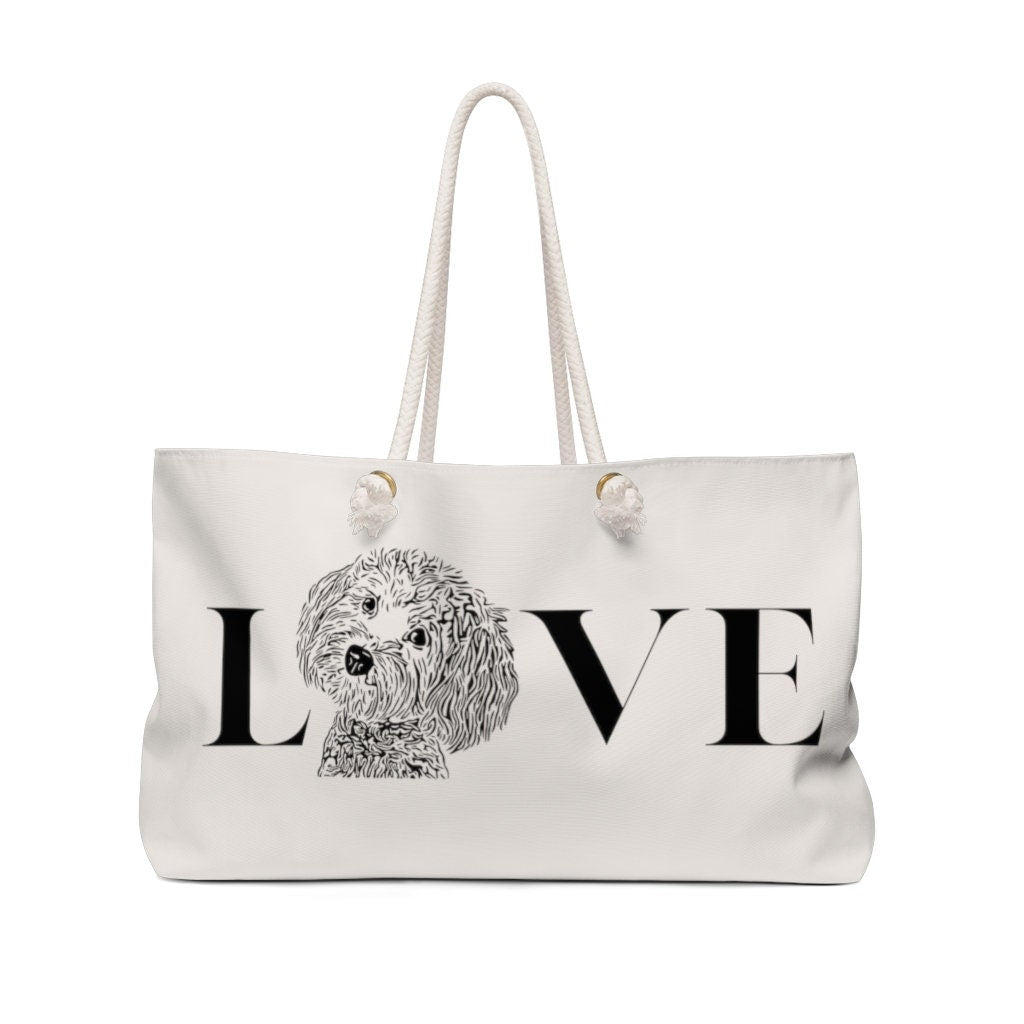 Doodle Dog Gift Tote Bag - Small Breed Doodle, Cockapoo, Maltipoo, Mini Doodle, Cavapoo Mom Gift, Doodle Mom Mother's Day Gift Ide