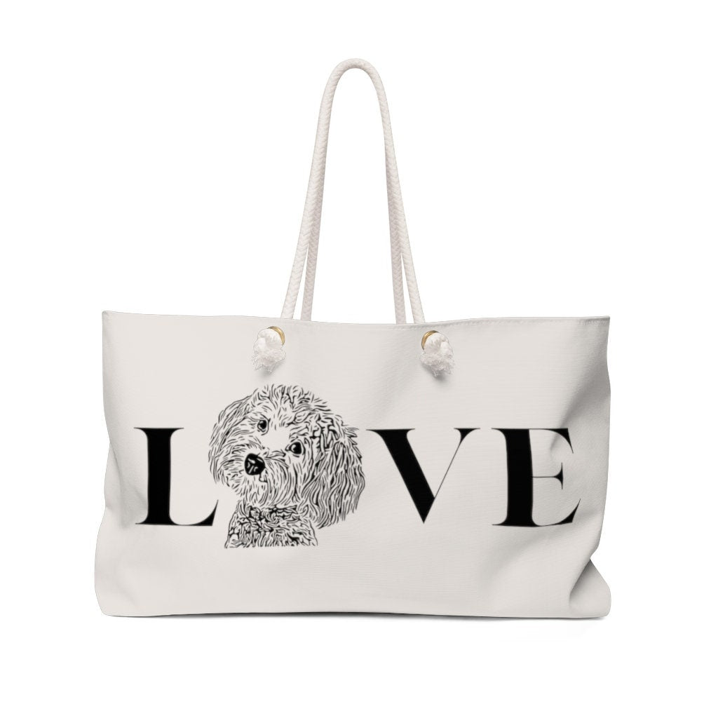 Doodle Dog Gift Tote Bag - Small Breed Doodle, Cockapoo, Maltipoo, Mini Doodle, Cavapoo Mom Gift, Doodle Mom Mother's Day Gift Ide