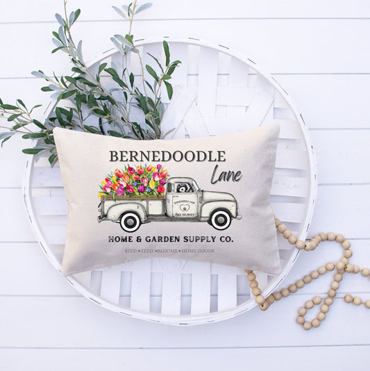 Bernedoodle Gift Pillow and Insert - Bernedoodle Mom, Doodle Mama, Doodle Lover Home Decor, Bernedoodle Mother's Day Gift