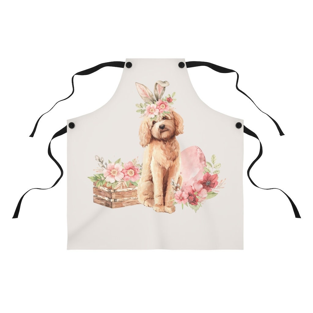 Goldendoodle Gift Apron - Cavoodle, Spoodle, Cockapoo, Labradoodle, Mini Doodle, Doodle Mom Gift, Doodle Easter Gift Ideas