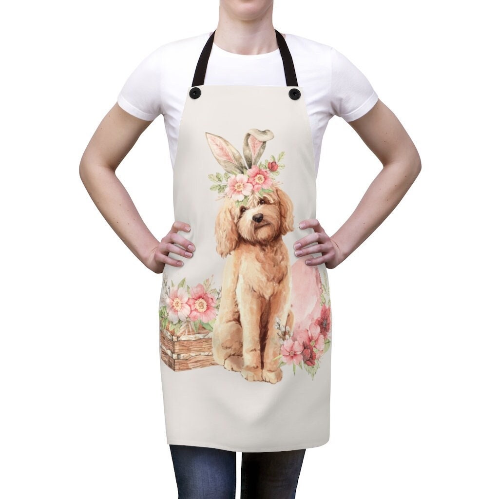 Goldendoodle Gift Apron - Cavoodle, Spoodle, Cockapoo, Labradoodle, Mini Doodle, Doodle Mom Gift, Doodle Easter Gift Ideas