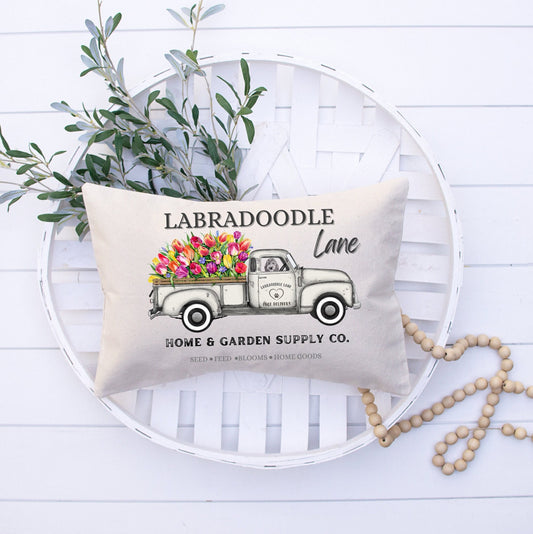 Labradoodle Gift Pillow and Insert - Doodle Mom/ Mama, Doodle Dog Gifts, Labradoodle Mom, Doodle Home Decor, Labradoodle Mother's