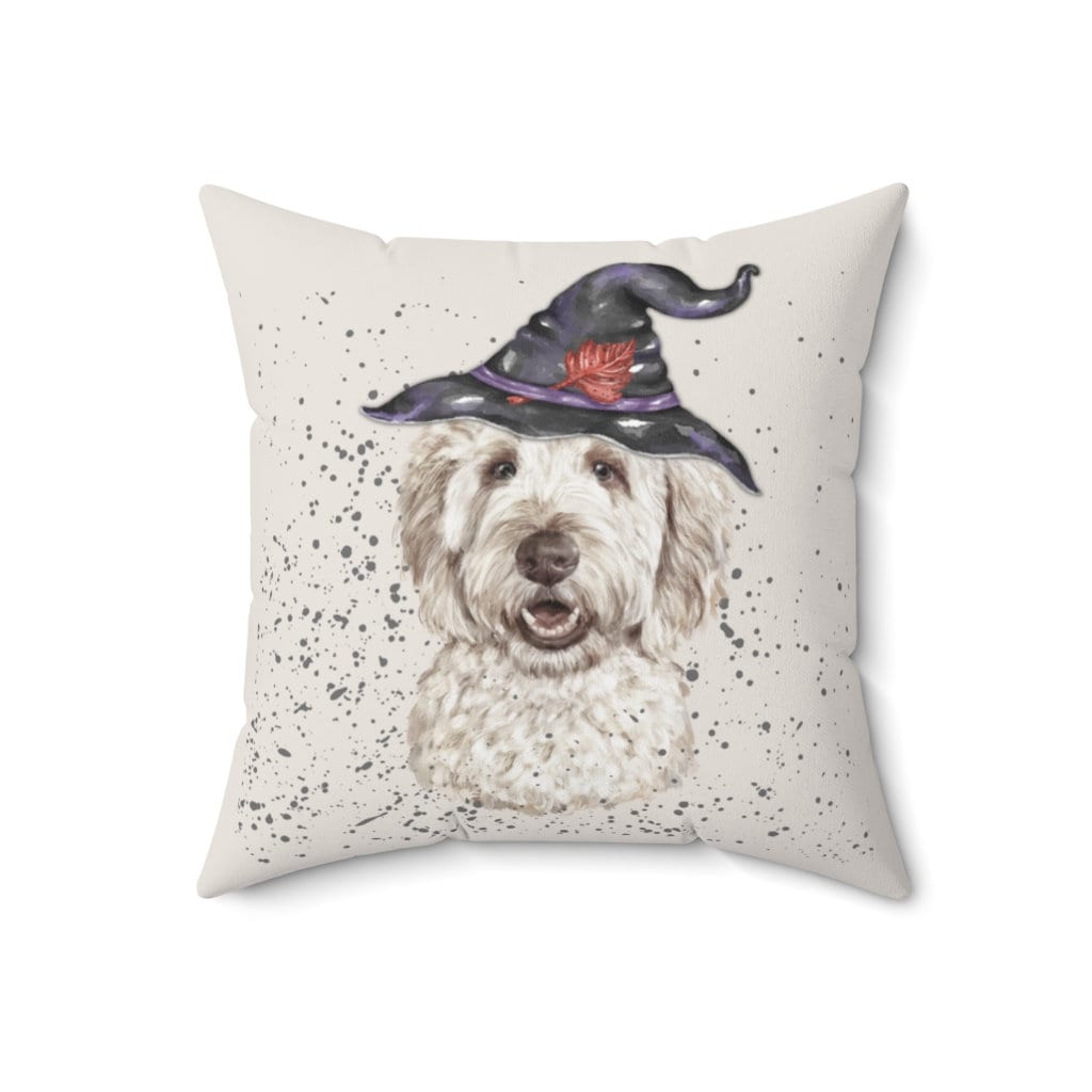 Goldendoodle - Labradoodle, Doodle Dog Gift Pillow, Doodle Mom or Dad Gift, Doodle Fall, Autumn Home Decor