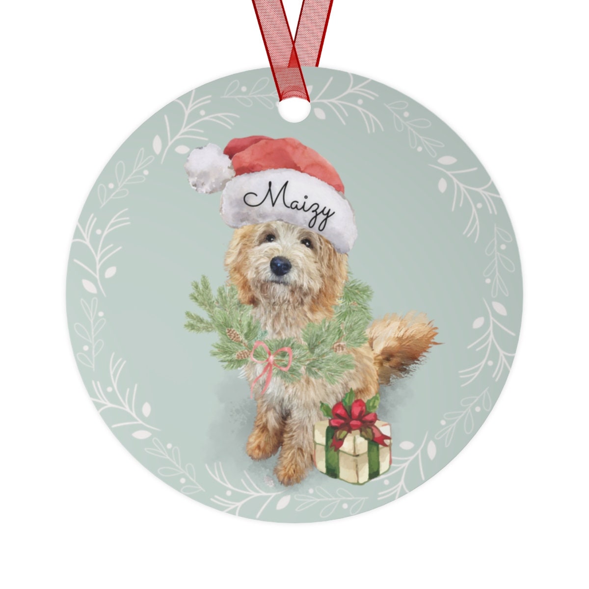 Doodle - Goldendoodle Christmas Ornament, Personalized Doodle Mom Gift, And Durable Lightweight Metal, A Treasured Keepsake of You