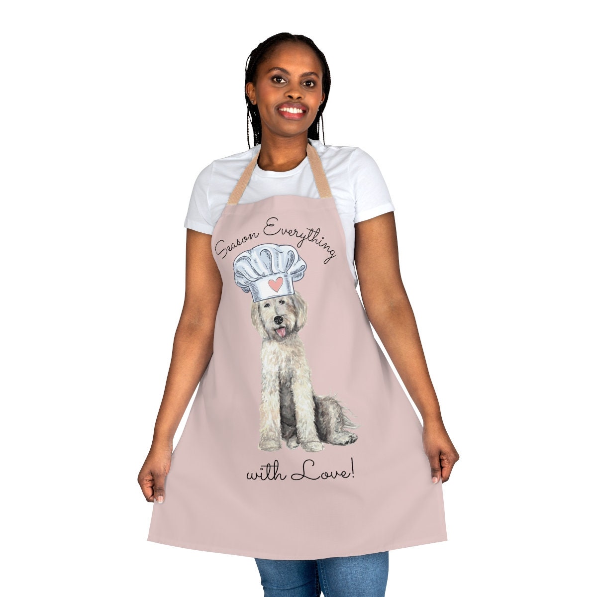 Labradoodle - Goldendoodle Boutique Apron, Doodle Cooking Baking Apron Gift or Doodle Mom, Kitchen Chef Gifts- Doodle Lover Gift