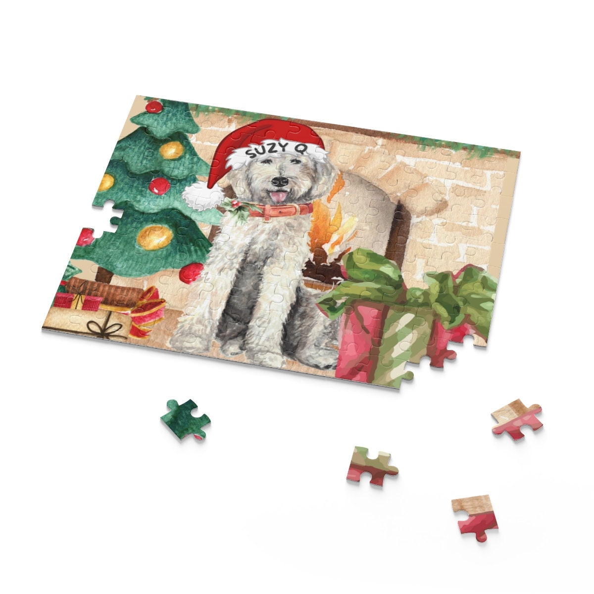 Labradoodle - Goldendoodle, Doodle Dog Gift Puzzle (120, 252, 500-Piece) Perfect Christmas Gift for Any Doodle Lover, Gift Box Inc