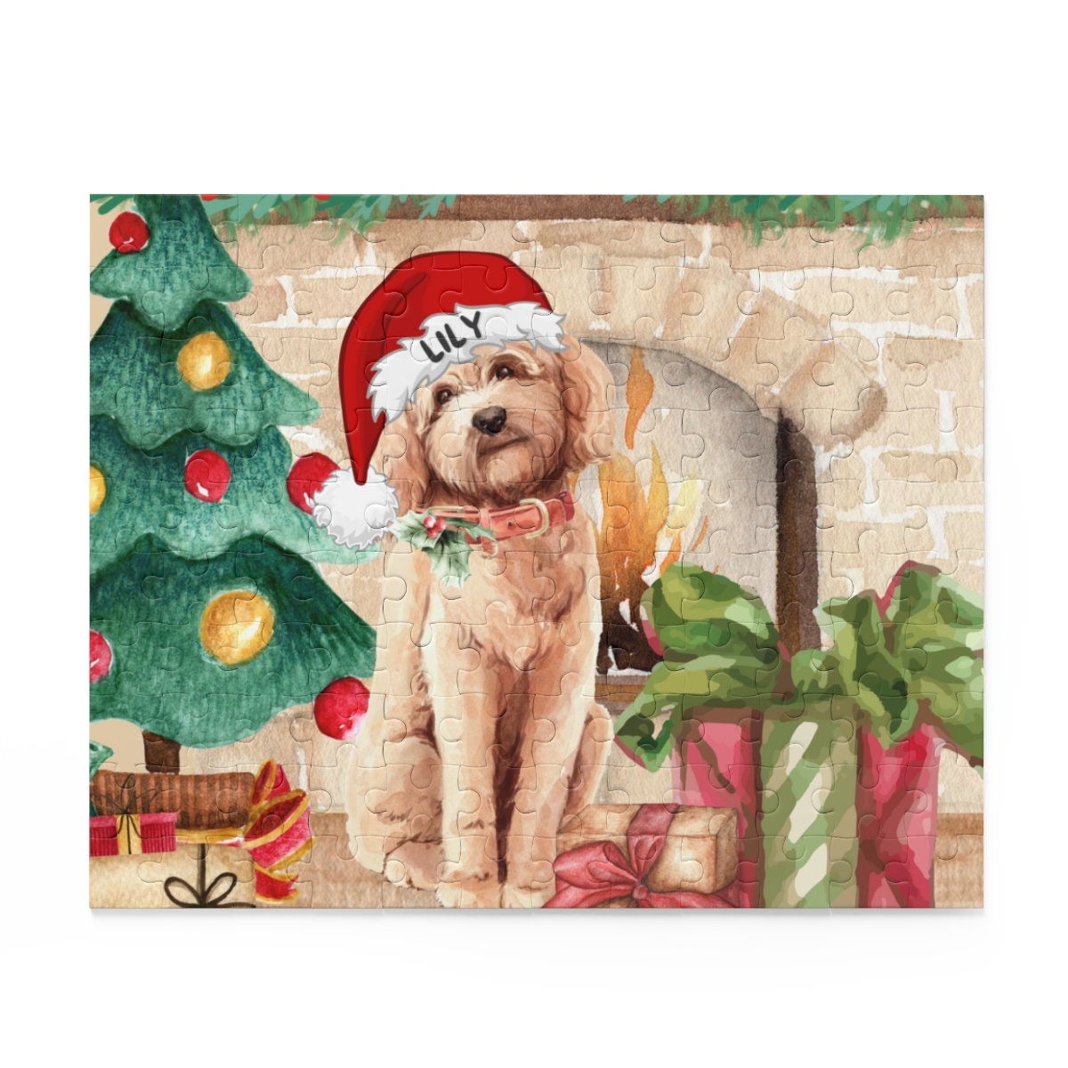 Personalized Goldendoodle - Labradoodle Dog Gift Puzzle (120, 252, 500-Piece) Perfect Christmas Gift for Any Doodle Lover, Gift Bo