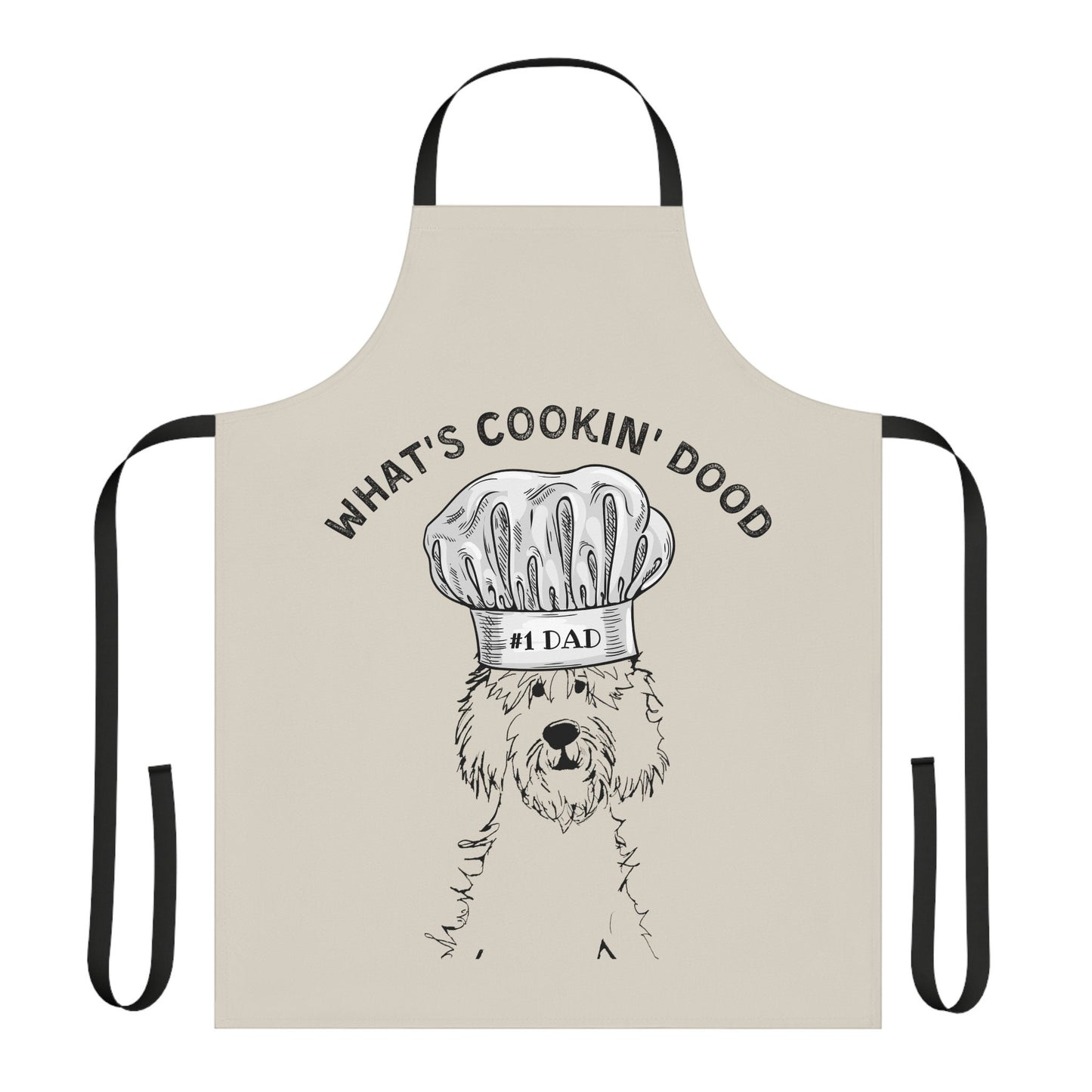 Doodle Dog Apron - Cooking Baking Apron For Doodle Dad, Kitchen Chef Gifts -Doodle Gift Ideas, Grilling Father's Day Gift