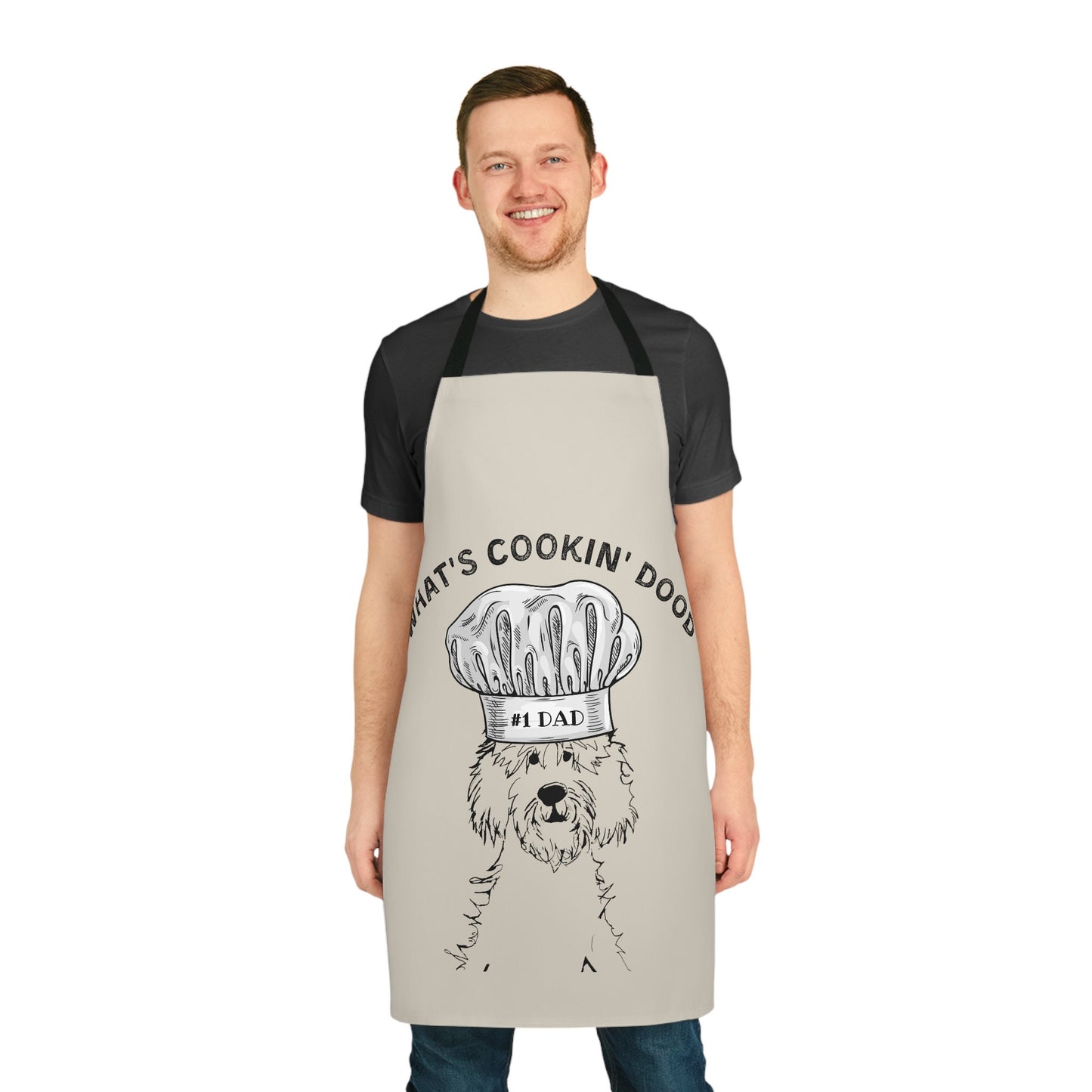 Doodle Dog Apron - Cooking Baking Apron For Doodle Dad, Kitchen Chef Gifts -Doodle Gift Ideas, Grilling Father's Day Gift