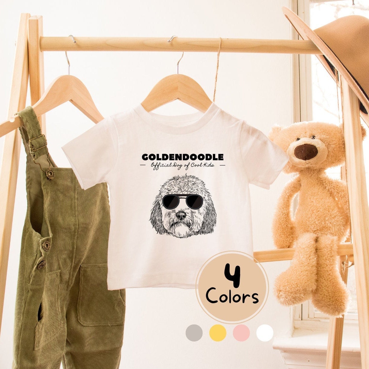 Baby Shower Shirt Gift - Goldendoodle Shirt, Baby Shower Doodle Dog Gifts, Baby Shower Gift For Goldendoodle Lover, Baby Reveal