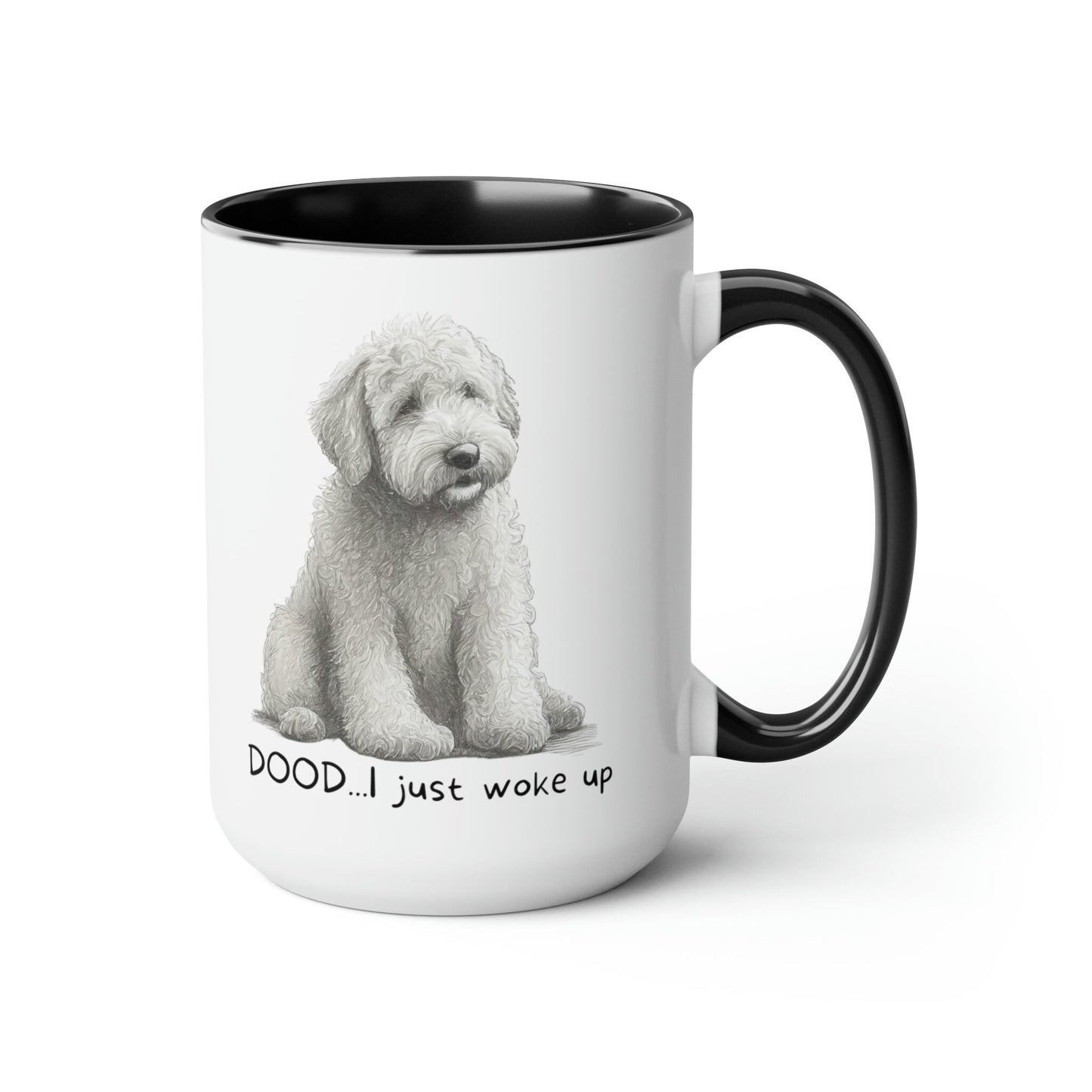 Doodle Dog Funny Gift - Doodle Mom or Dad Gift, Father's Day Gift Coffee Mug, Goldendoodle, Labradoodle, Most Doodle Breeds