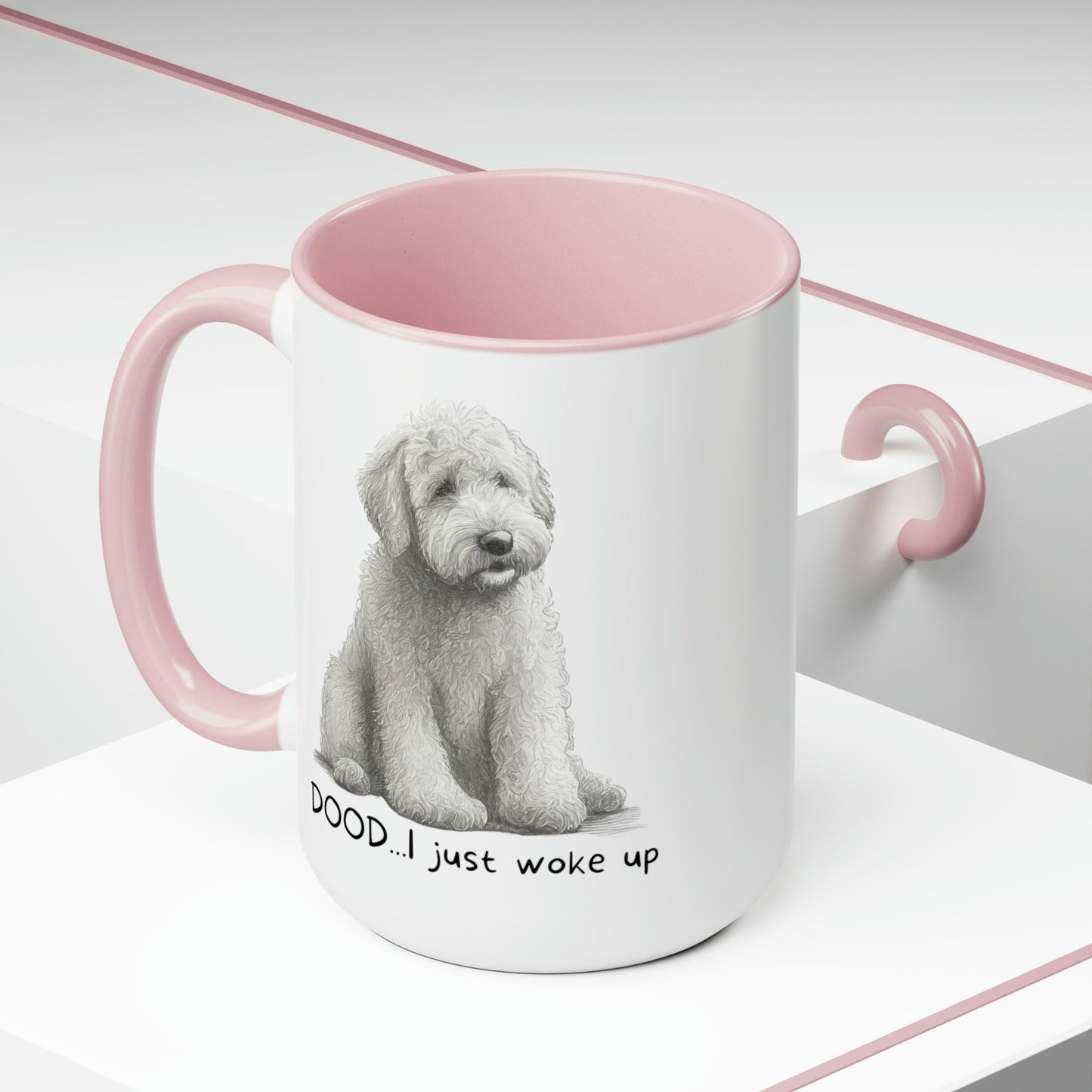 Doodle Dog Funny Gift - Doodle Mom or Dad Gift, Father's Day Gift Coffee Mug, Goldendoodle, Labradoodle, Most Doodle Breeds