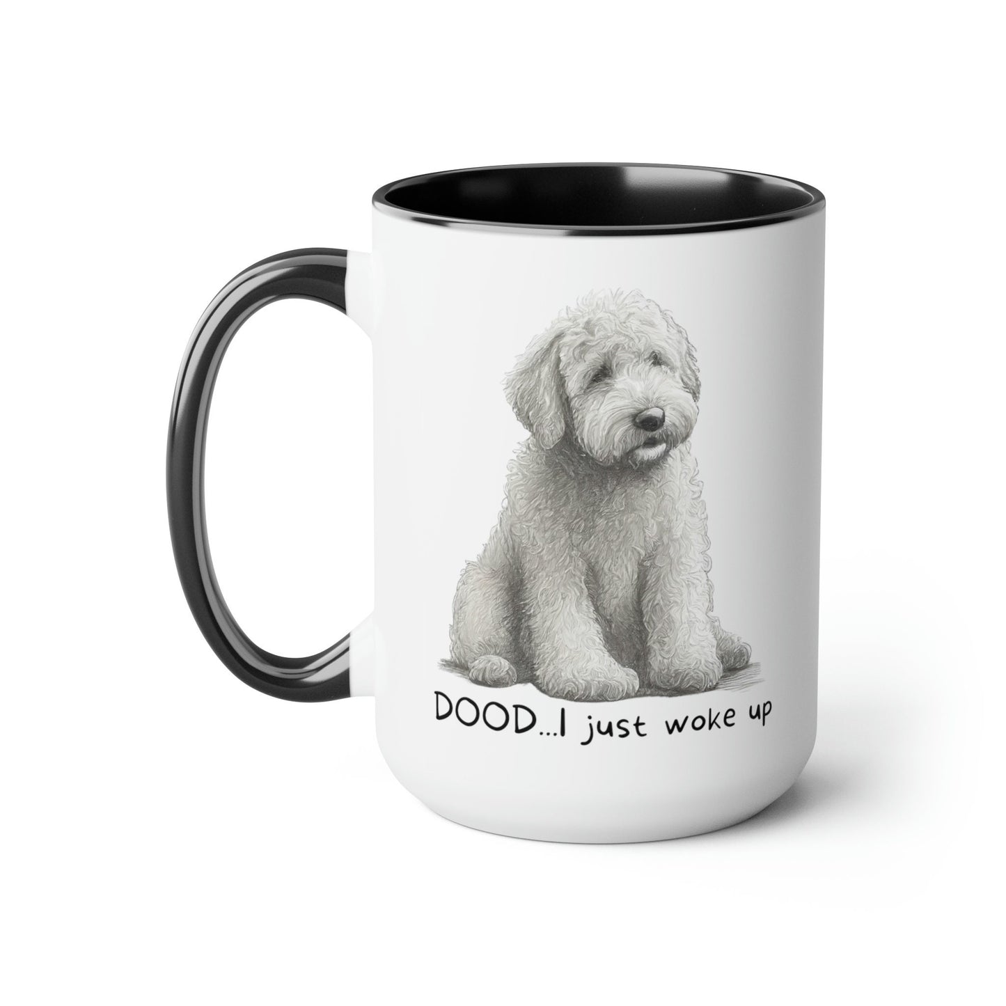 Doodle Dog Funny Gift - Doodle Mom or Dad Gift, Father's Day Gift Coffee Mug, Goldendoodle, Labradoodle, Most Doodle Breeds