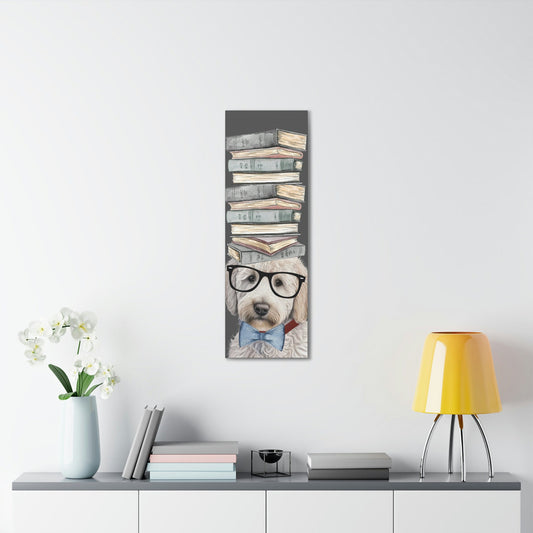 Doodle Dog Wall Art - Funny Goldendoodle, Labradoodle, Office, Study & Kids Room Wall Decor, Goldendoodle, Doodle Dog Decor