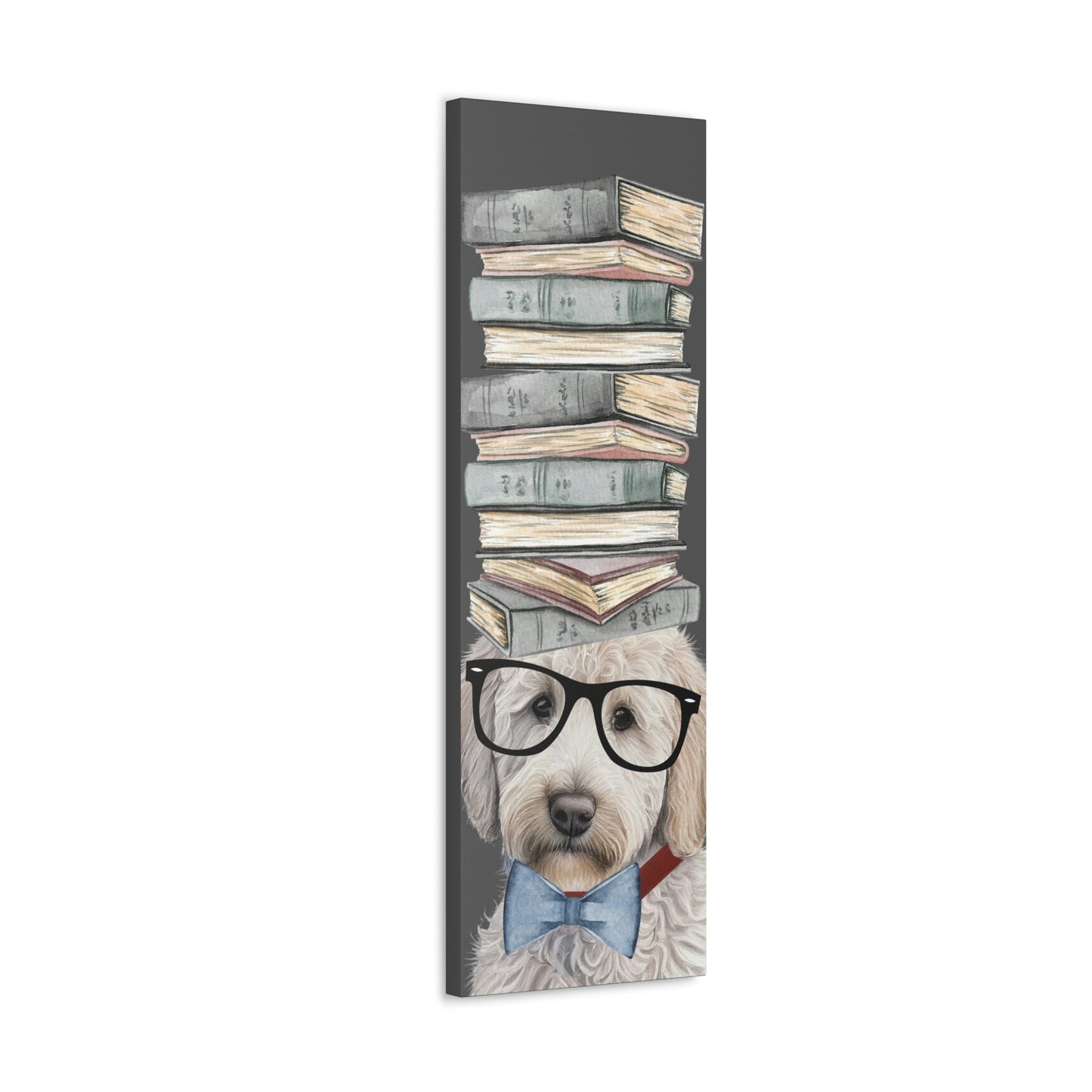 Doodle Dog Wall Art - Funny Goldendoodle, Labradoodle, Office, Study & Kids Room Wall Decor, Goldendoodle, Doodle Dog Decor