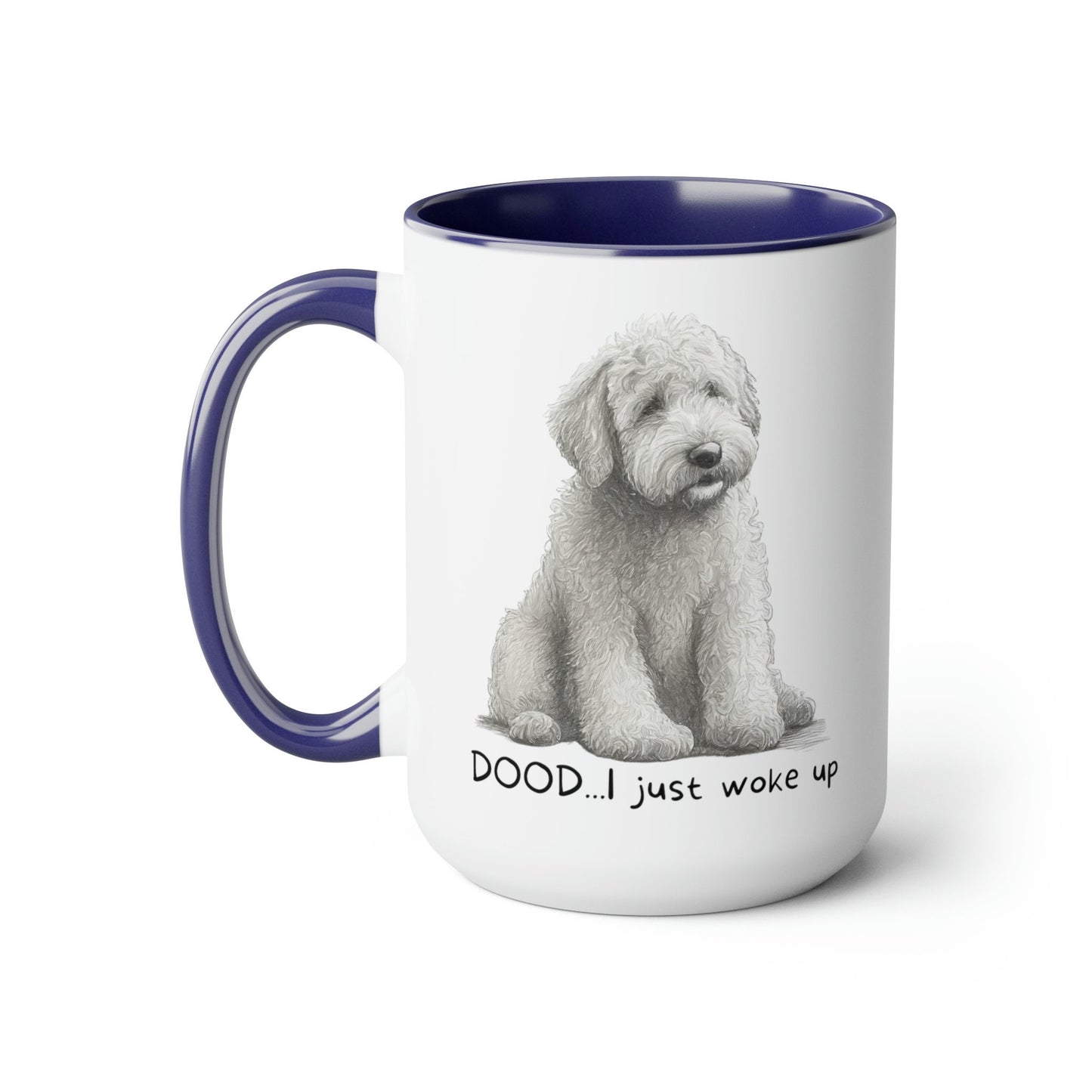 Doodle Dog Funny Gift - Doodle Mom or Dad Gift, Father's Day Gift Coffee Mug, Goldendoodle, Labradoodle, Most Doodle Breeds