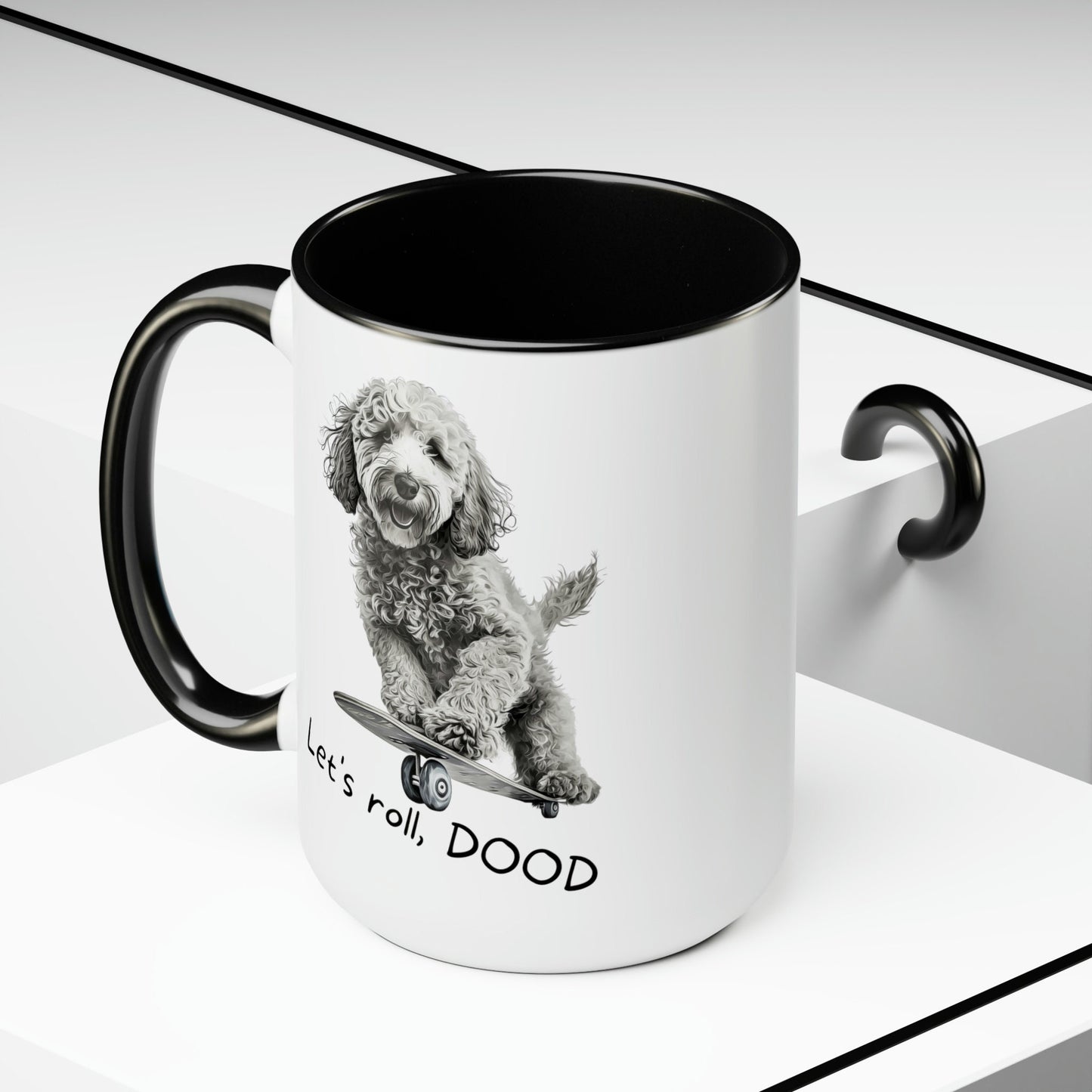 Doodle Dog Mom or Dad Gift Mug - Goldendoodle, Cockapoo, Labradoodle, Mini Doodle, Doodle Puppy & More Doodle Breeds