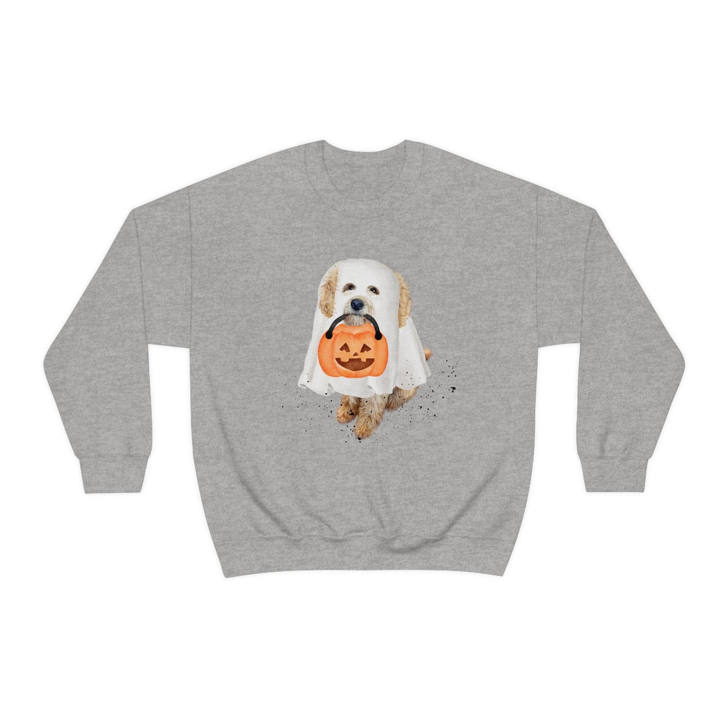 Doodle Dog Halloween Ghost Sweatshirt - Goldendoodle, Labradoodle, Cockapoo, Cavoodle, Doodle Mom Halloween Gift Shirt