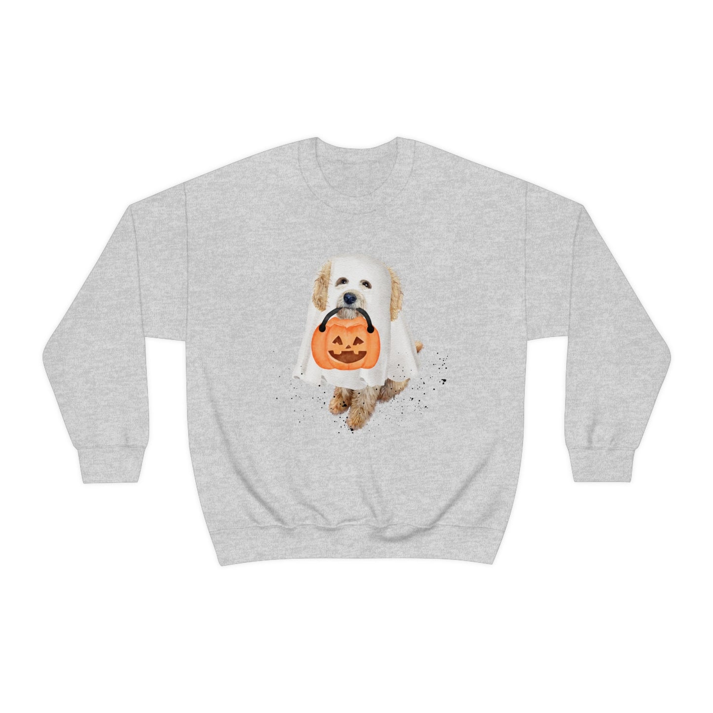 Doodle Dog Halloween Ghost Sweatshirt - Goldendoodle, Labradoodle, Cockapoo, Cavoodle, Doodle Mom Halloween Gift Shirt