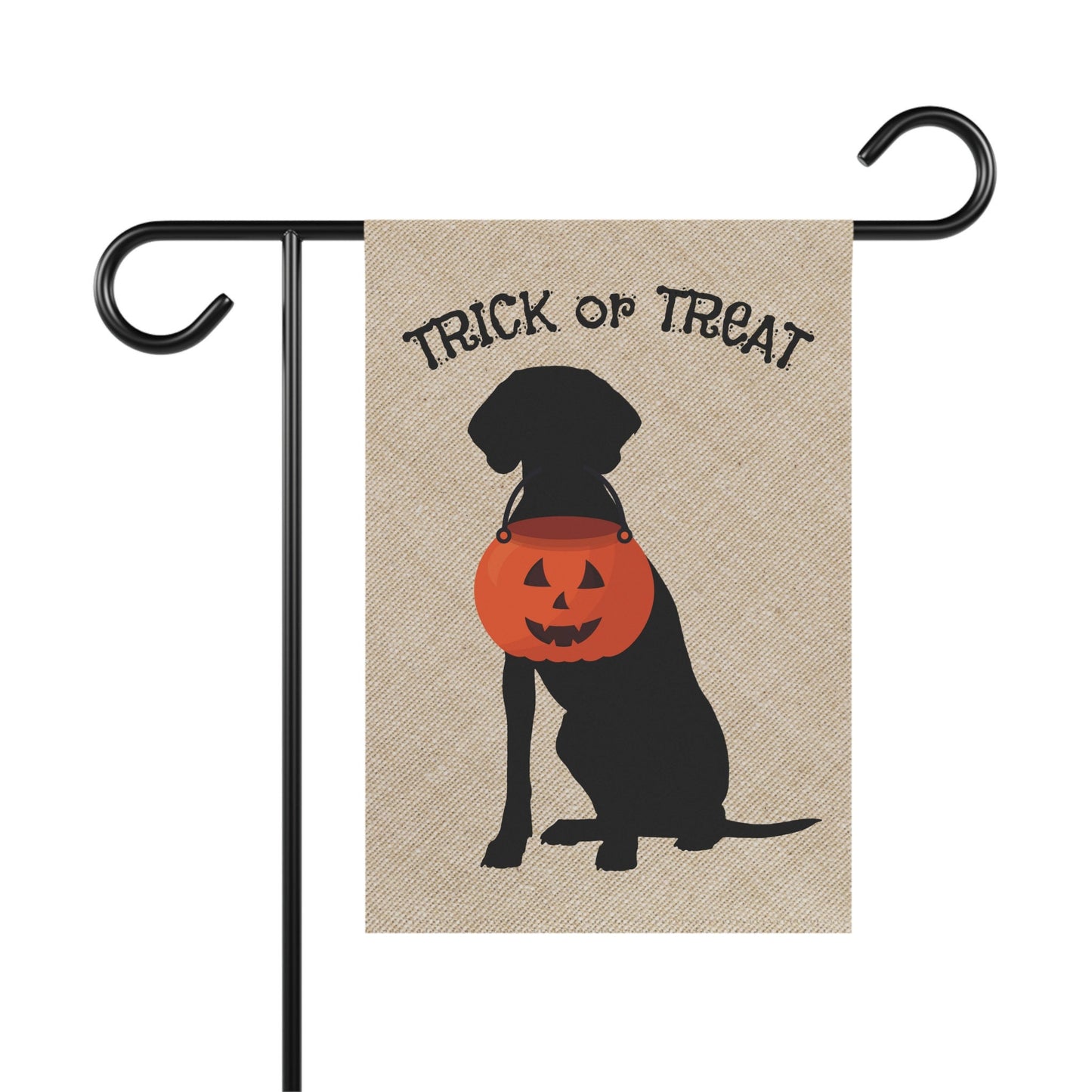 German Shorthaired Pointer Halloween Lawn & Garden House Flag - Gsp Mom Gift, Gsp Home Decor, Double-sided Banner, Stand Not Inclu