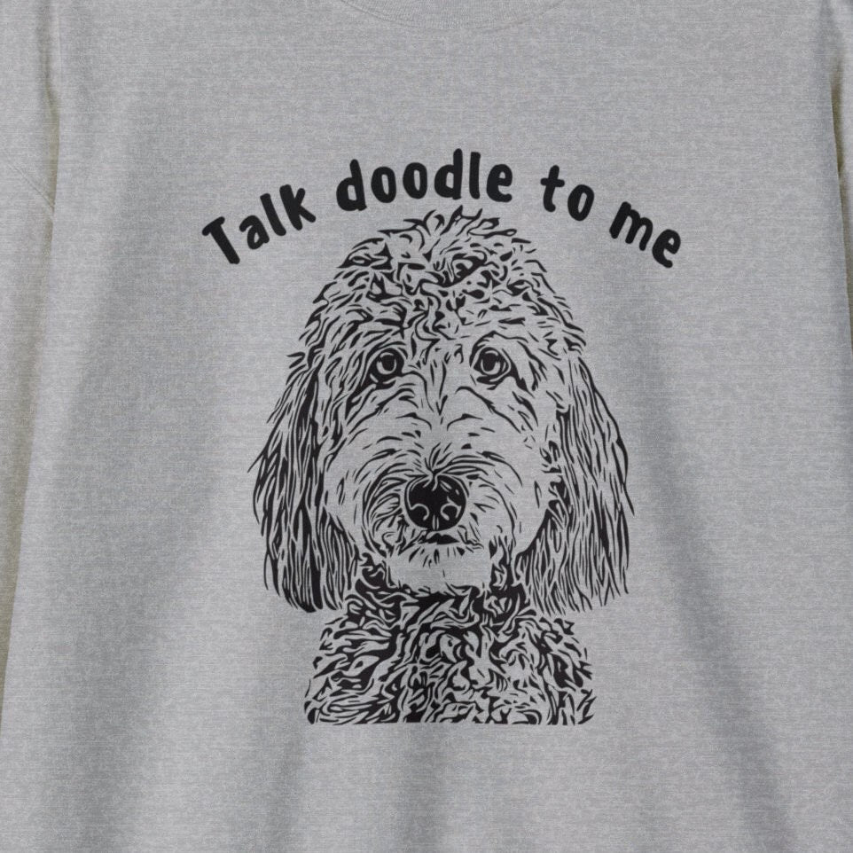 Doodle Dog Mom Sweatshirt - Fun Gift for Doodle Lovers, Goldendoodle, Labradoodle, Bernedoodle, Aussiedoodle and More