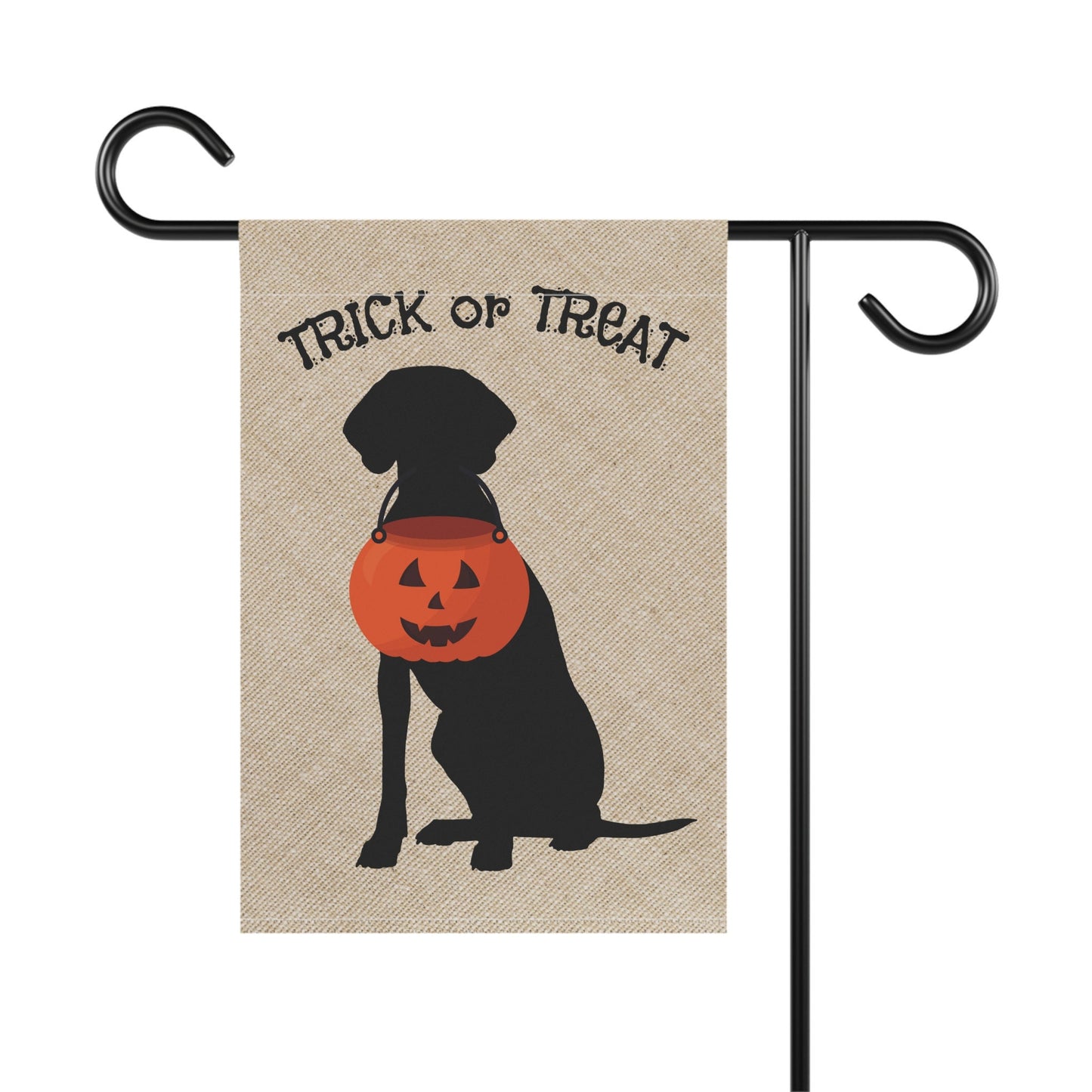 German Shorthaired Pointer Halloween Lawn & Garden House Flag - Gsp Mom Gift, Gsp Home Decor, Double-sided Banner, Stand Not Inclu