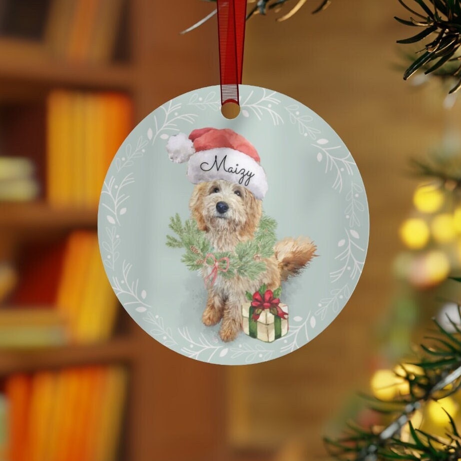 Doodle - Goldendoodle Christmas Ornament, Personalized Doodle Mom Gift, And Durable Lightweight Metal, A Treasured Keepsake of You