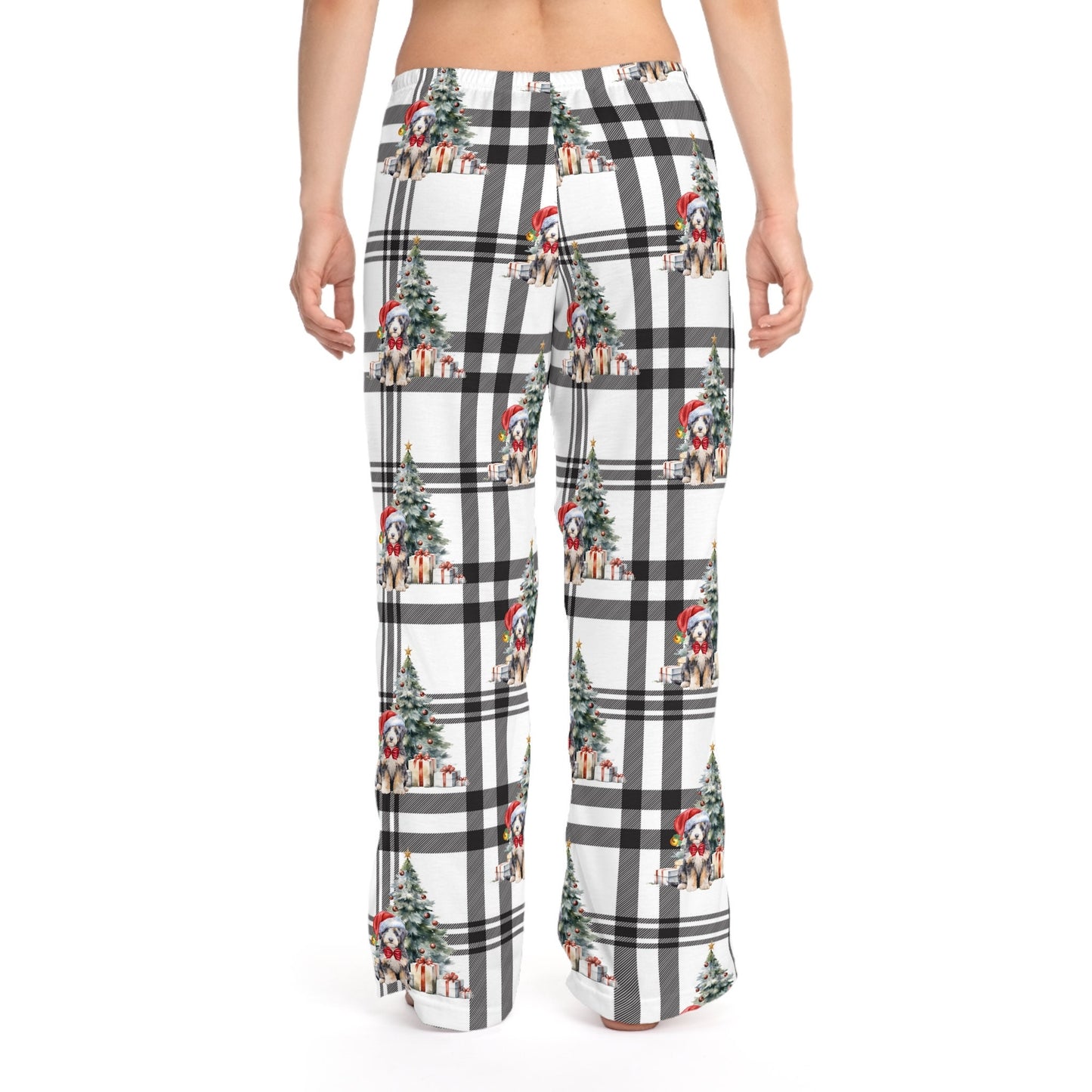 Bernedoodle - Aussiedoodle Christmas Pajama Pants, Doodle Dog Mom Gift, Women's Dog Lover Pajama Pants