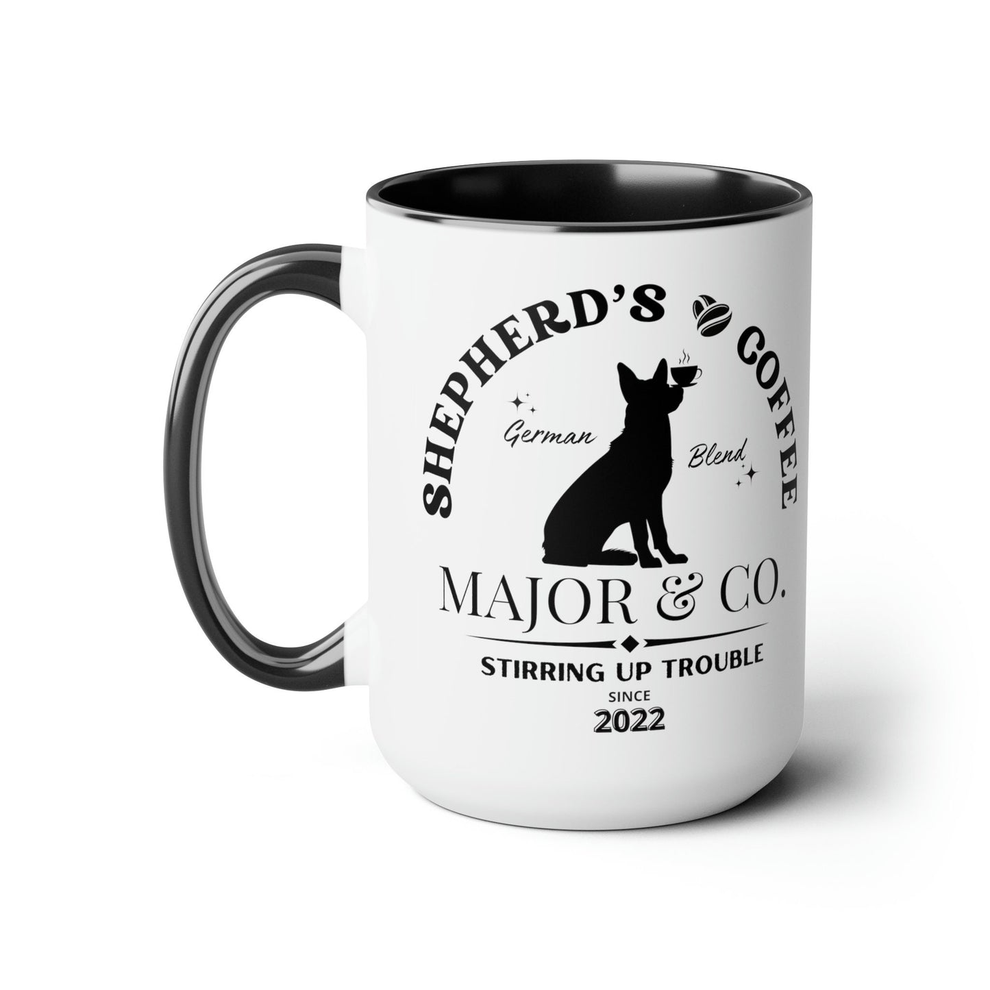 Personalized German Shepherd Gift Mug - German Shepherd Mom Dad Gift Idea, German Shepherd Coffee Mug Birthday Christmas Gift, Lar