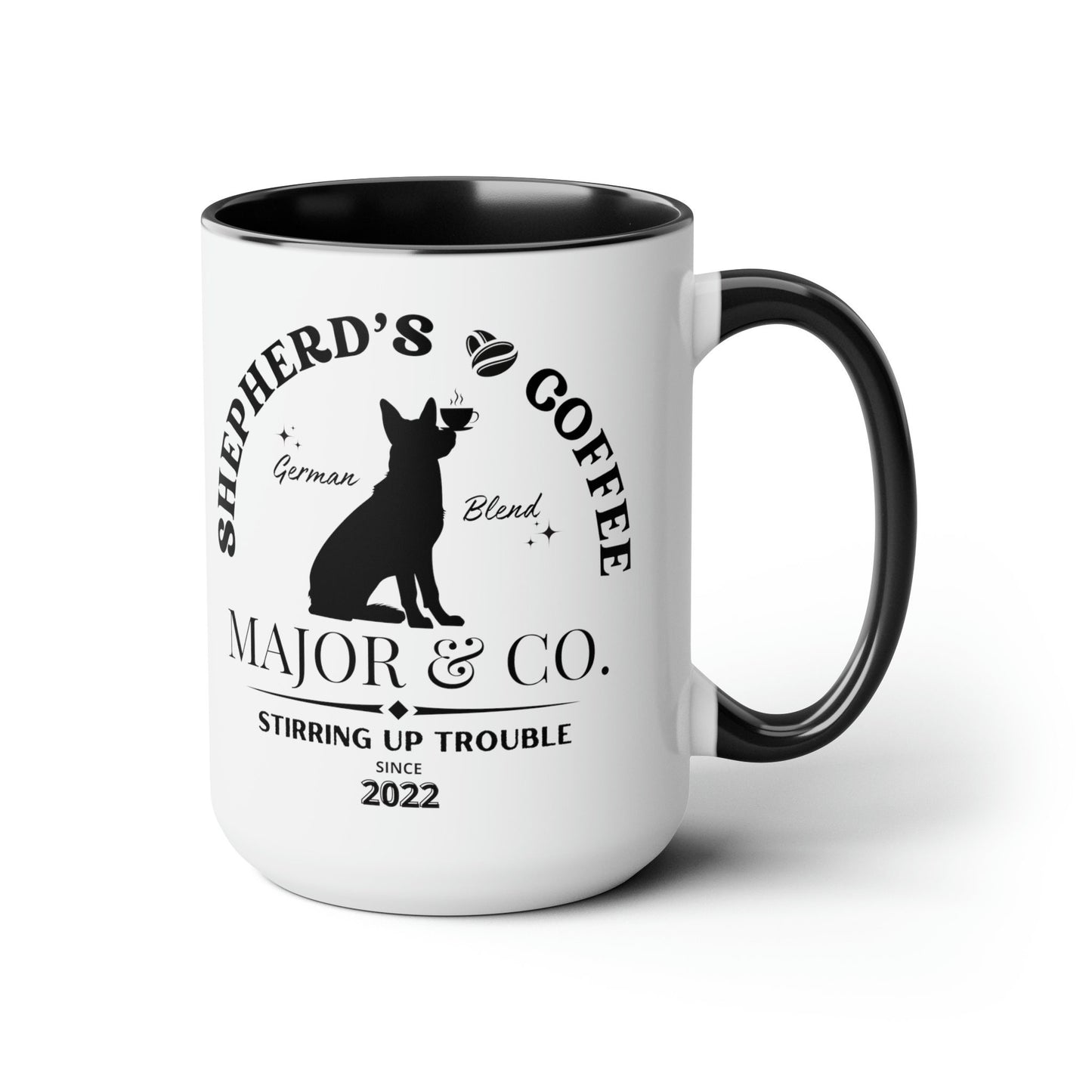 Personalized German Shepherd Gift Mug - German Shepherd Mom Dad Gift Idea, German Shepherd Coffee Mug Birthday Christmas Gift, Lar